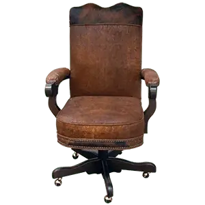 Custom western Office Chairs by Jorge Kurczyn