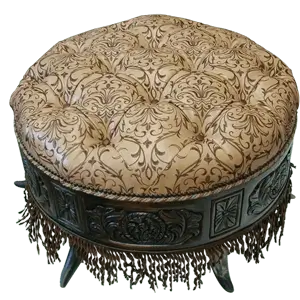 Custom western Ottomans by Jorge Kurczyn