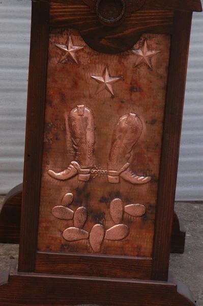 Saddle Stand Copper Plate
