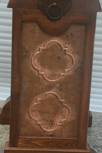 Casero Saddle Stands Copper Details