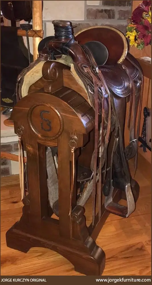 Pueblo Saddle Stand / Saddle Rack